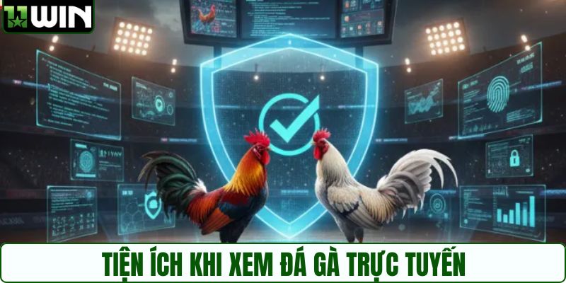 Đa dạng tiện ích hấp dẫn khi xem chọi kê online