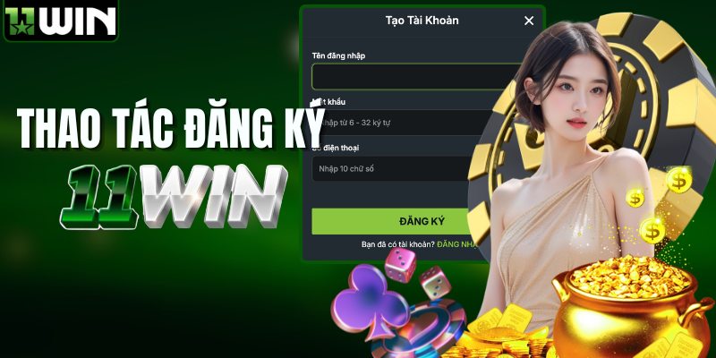 Hướng dẫn thao tác đăng ký tài khoản