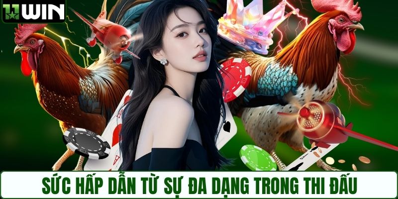 Sức hấp dẫn từ sự đa dạng trong thi đấu